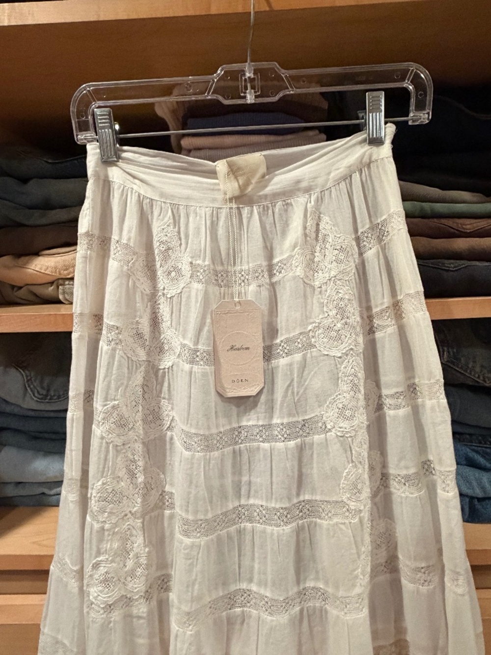 Brand New DÔEN Heirloom Allura Skirt XS - Picture 11 of 14
